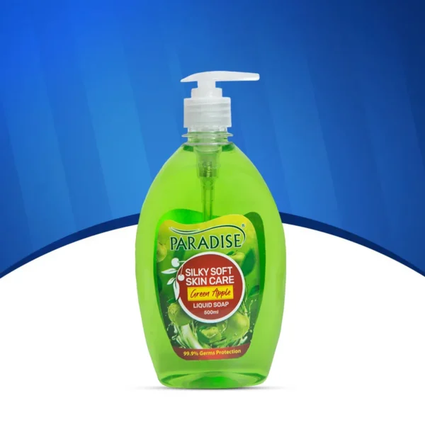 PARADISE LIQUID SOAPS-500 ML (Green Apple)