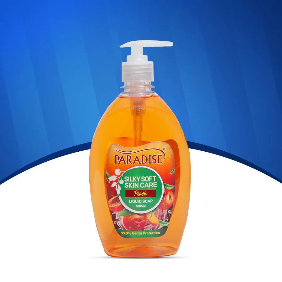 PARADISE LIQUID SOAPS-500 ML (PEACH)